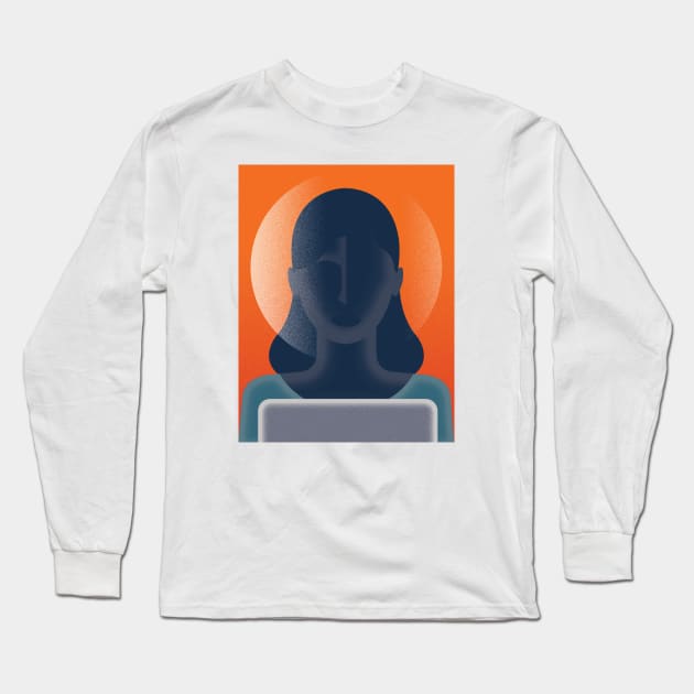 Isolated Long Sleeve T-Shirt by Neil Webb | Illustrator